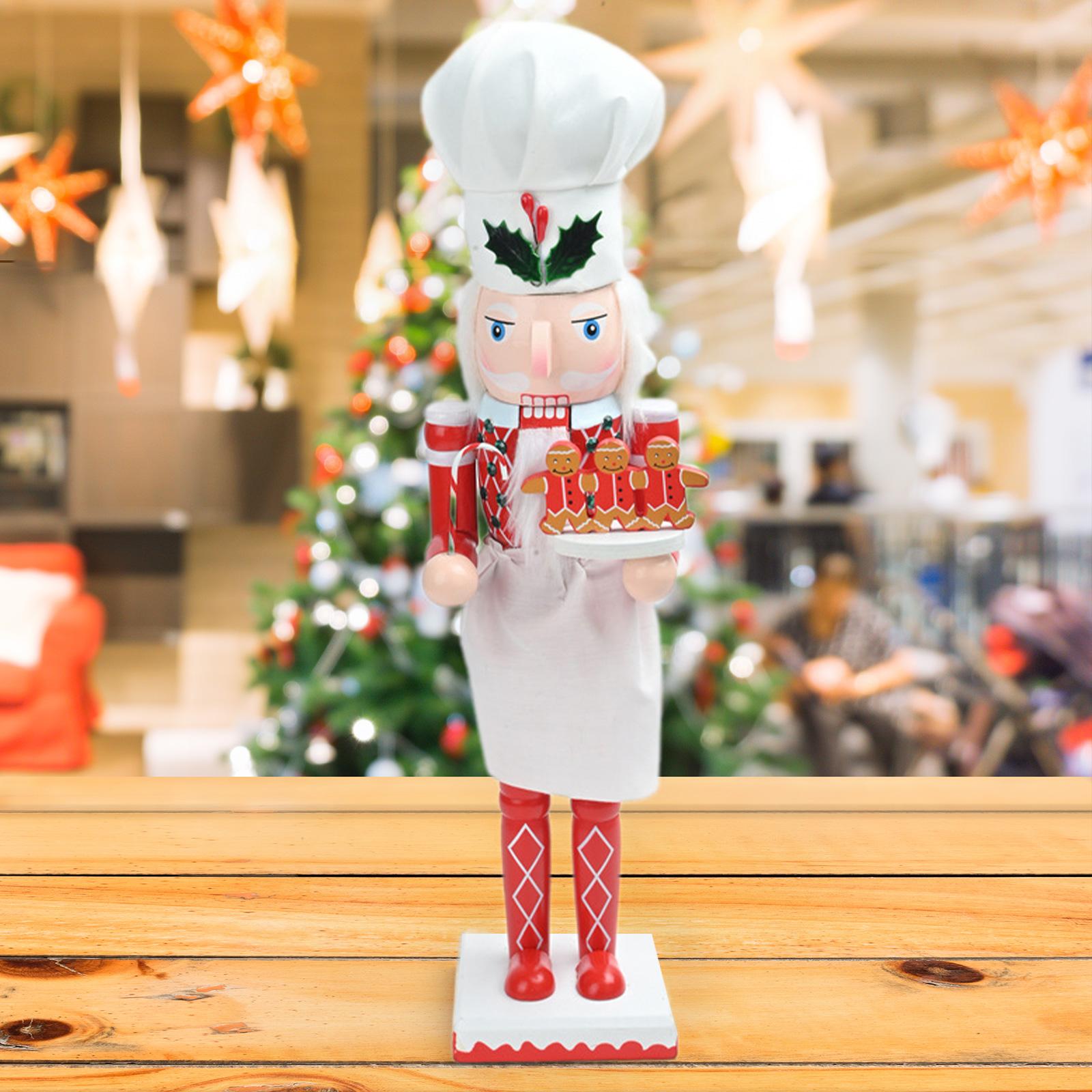 Nutcracker Figurine - Statue de casse-noisette de Noël, figurine