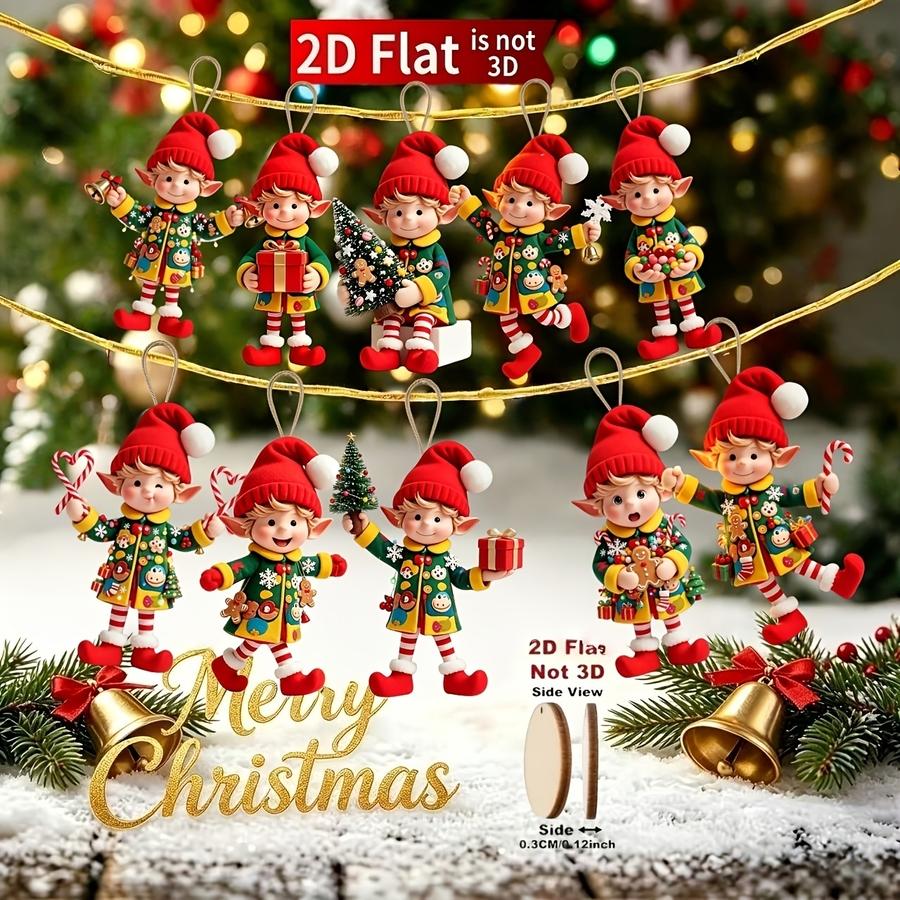 1/5/10/20/50/100 pièces 2D pla - Christmas Tree Artificial avis et prix