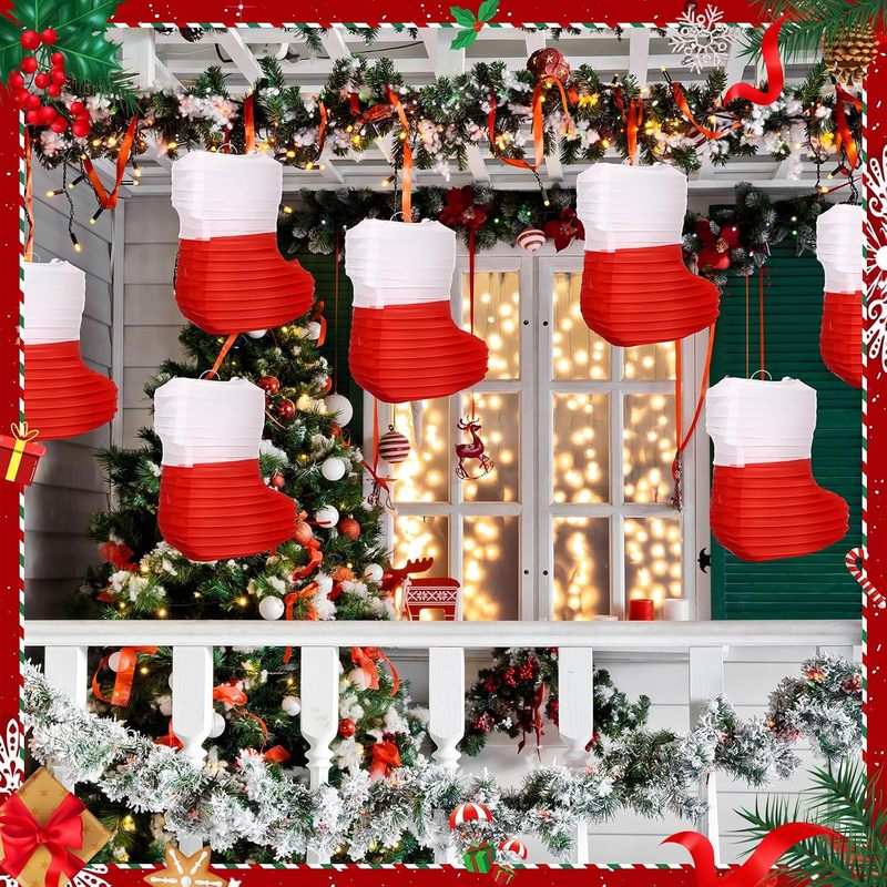 1 pièce, lanternes de Noël en  - Christmas Stocking Hanging avis et prix