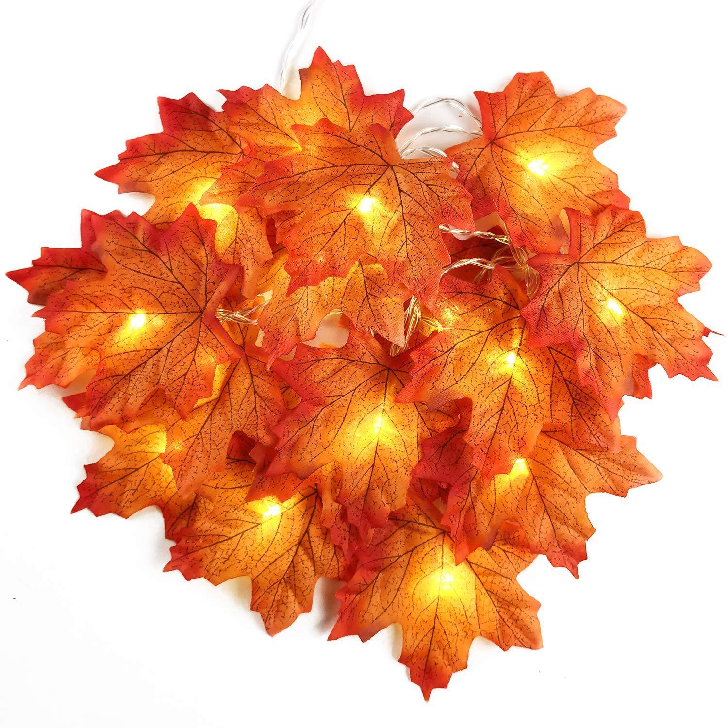 2/3/6M feuilles d'érable artif - Led Fairy String Lights avis et prix