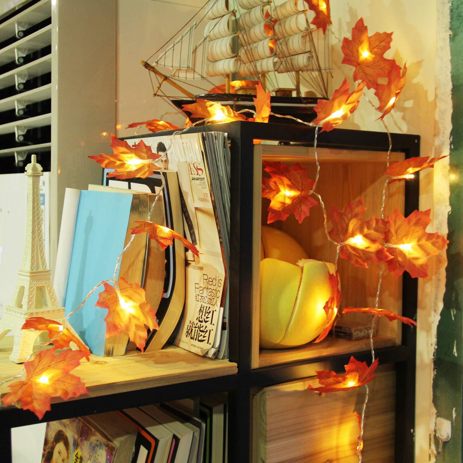 2/3/6M feuilles d'érable artif - Led Fairy String Lights avis et prix