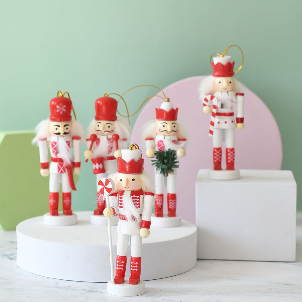 5 pièces, artisanat de Noël, c - Nutcracker Figurine avis et prix