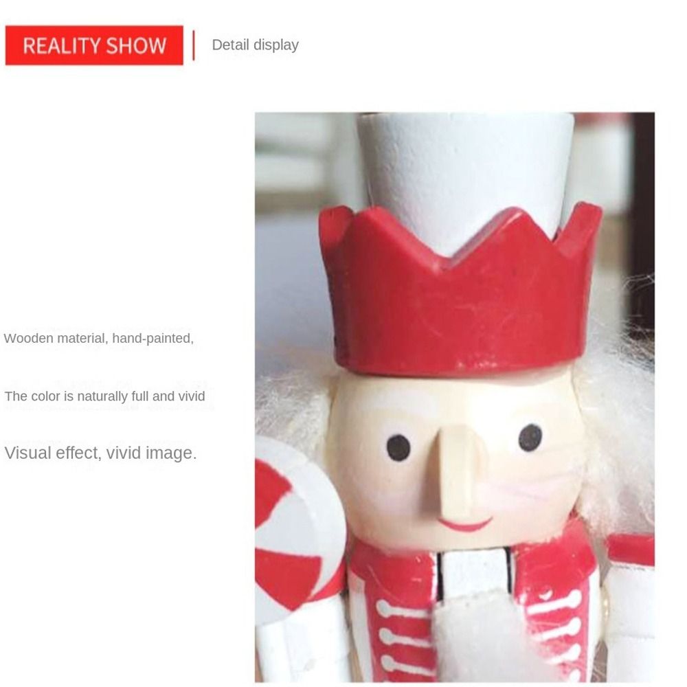 5 pièces, artisanat de Noël, c - Nutcracker Figurine avis et prix