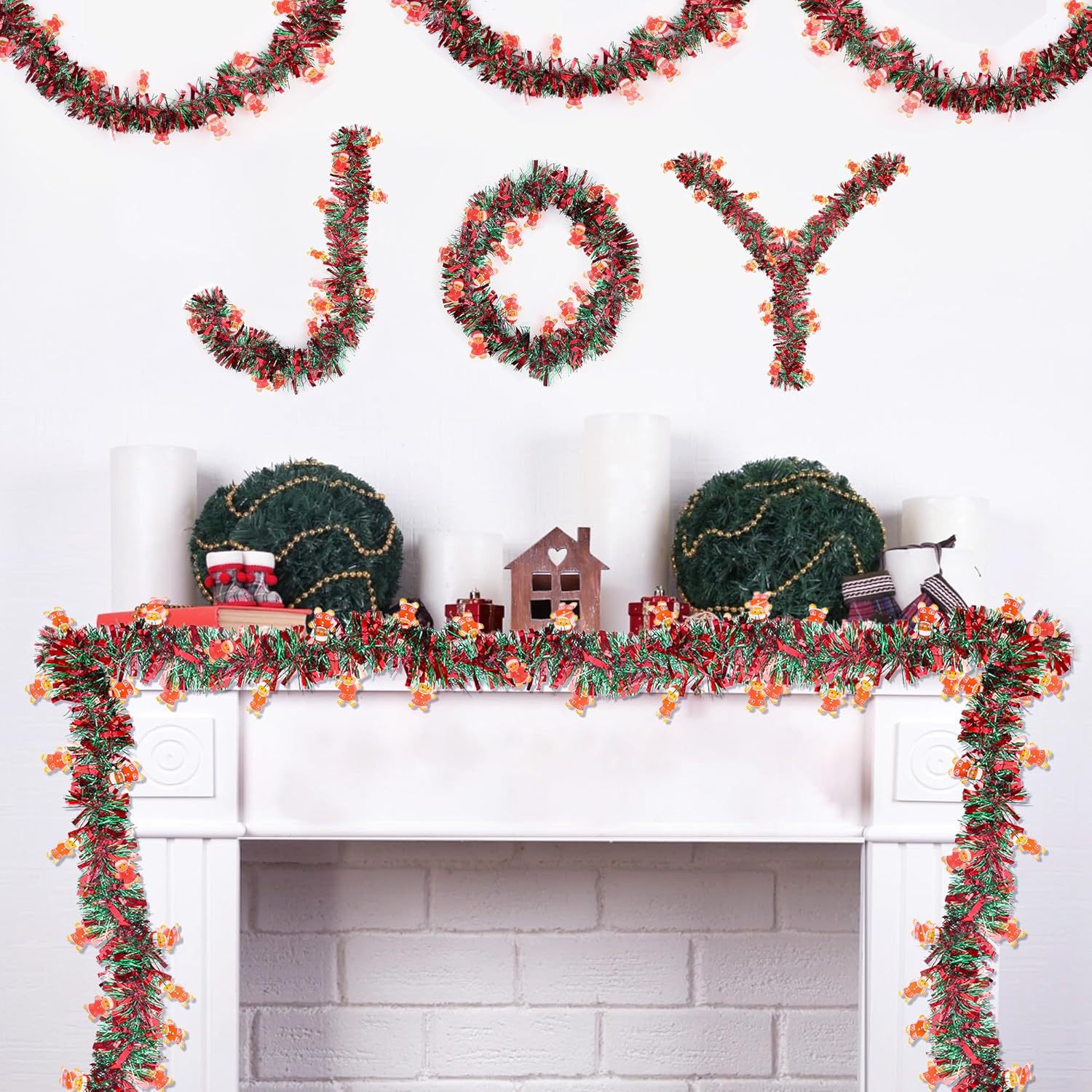 1--10PCS Guirlande de guirland - Tinsel Garland Decoration avis et prix